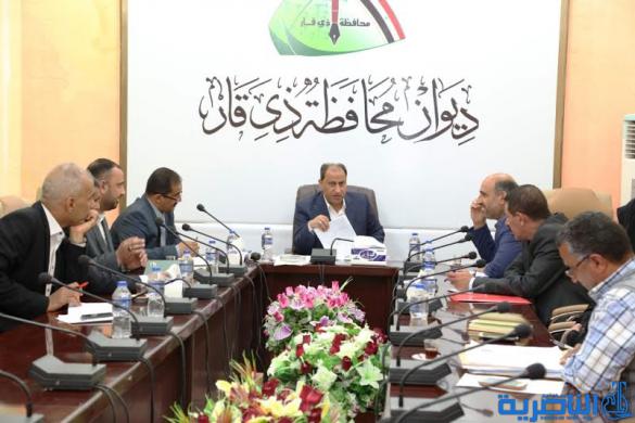  ذي قار تؤكد حرصها على حلحلة مشكلة العشوائيات ويحذر المجالس البلدية من تعطيل المصادقة على التصميم الاساس