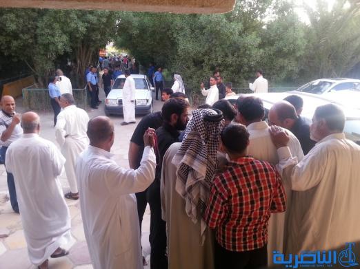 المئات يتوافدون الى مركز التطوع في قائمقمامية الشطرة – تقرير مصور -