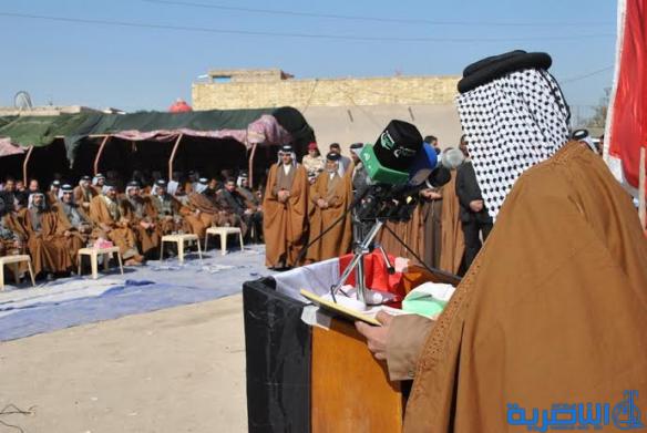 عشائر بني سعيد تقيم مهرجانا تضامنيا في الشطرة دعما للجيش في حربه ضد داعش - تقرير مصور -