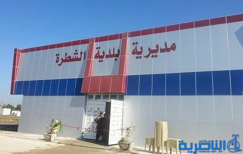 بلدية الشطرة : أكساء الشوارع مرهون بانجاز مشروع المجاري