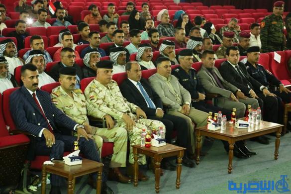 محافظ ذي قار يشارك بحفل تخرج ضباط الدورة 63 ويشيد بدور الخريجين الشباب في تعزيز قدرات القوات الامنية - تقرير مصور -