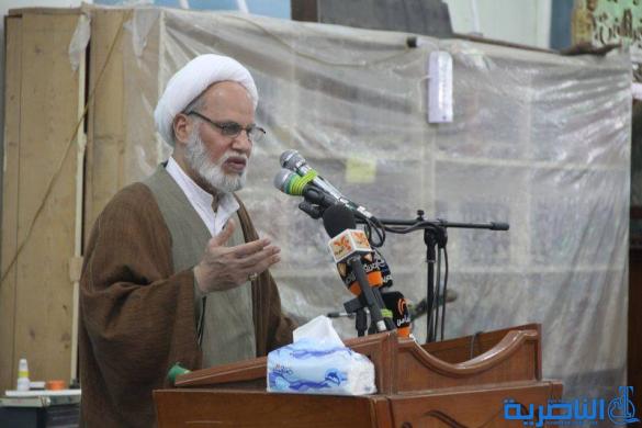 خطيب الناصرية يدعو لاجراءات ناجعة لسحب السلاح من المواطنين