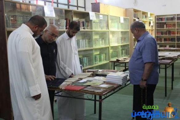مكتبة الامام الباقر (ع)افتتاح المعرض اﻻول لمؤلفي وكتاب المحافظة