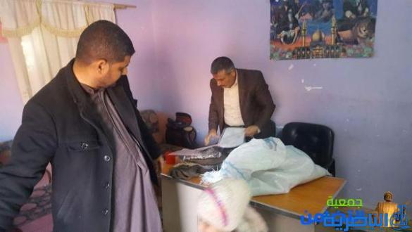 بالصور :: مبرة التضامن في الدواية توزع الملابس الشتائية على أيتامها