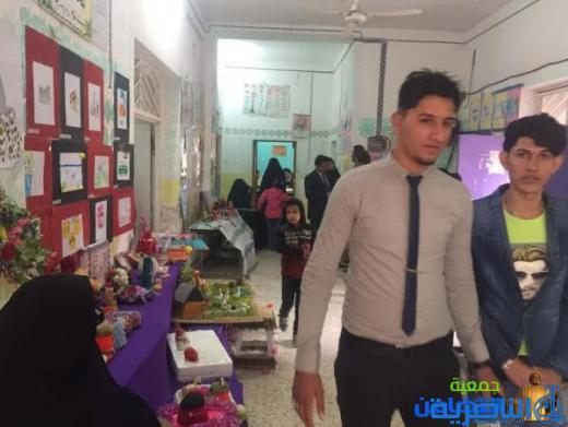 بالصور::مبرة التضامن السابعة في الرفاعي تحقق المركز الثاني في المعرض السنوي للفنون التشكيلية