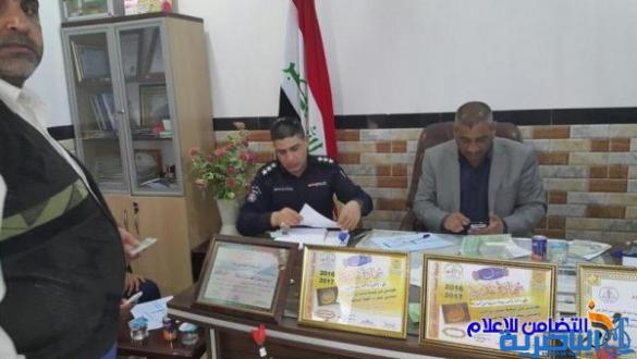 في مبادرة إنسانية وخيرية... دائرة أحوال الشطرة تنجز البطاقة الوطنية لتلاميذ مدرس