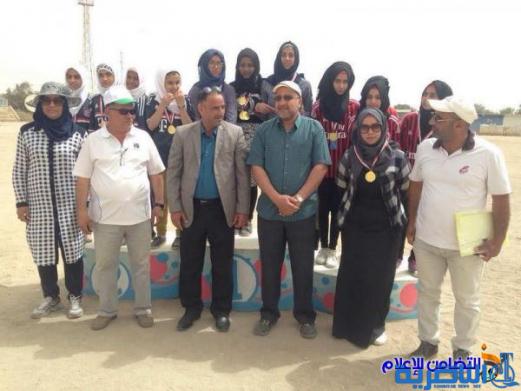 مدرسة التضامن الاولى للايتام :: تحصدالمركز الاول لالعاب الساحة والميدان في ذي قار
