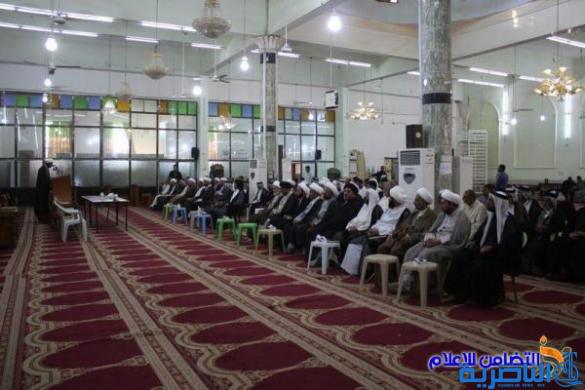 ممثل السيد الخامنئي في العراق:: يزور مدرسة العلوم الدينية في الناصرية‎ ويشيد بدورها في التبليغ الإسلامي - تقرير مصور-