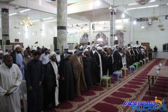 ممثل السيد الخامنئي في العراق:: يزور مدرسة العلوم الدينية في الناصرية‎ ويشيد بدورها في التبليغ الإسلامي - تقرير مصور-