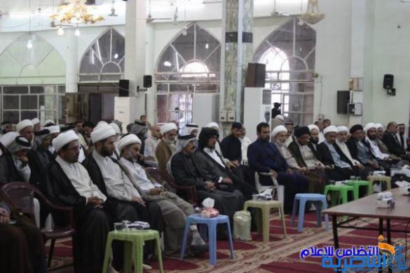 ممثل السيد الخامنئي في العراق:: يزور مدرسة العلوم الدينية في الناصرية‎ ويشيد بدورها في التبليغ الإسلامي - تقرير مصور-