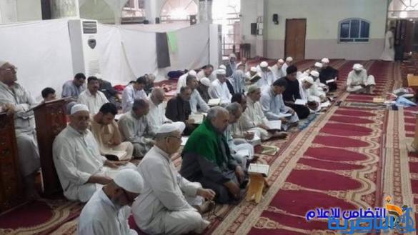 اقامة سنة الاعتكاف في مسجد الشبخ عباس الكبير في الناصرية - تقرير مصور -