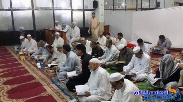 اقامة سنة الاعتكاف في مسجد الشبخ عباس الكبير في الناصرية - تقرير مصور -