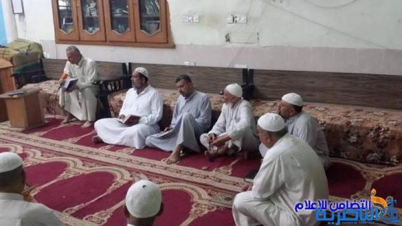 اقامة سنة الاعتكاف في مسجد الشبخ عباس الكبير في الناصرية - تقرير مصور -
