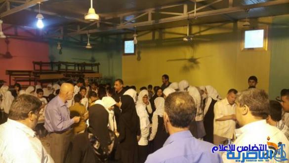 مدير مبرات التضامن في محافظة ذي قار :يطلع على سير العملية التربوية والتعليمية في مبرتي الفضلية وسوق الشيوخ 