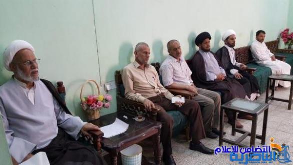  بالصور ::رئيس جمعية التضامن الإسلامي يستقبل وفدا من المجمع القرآني في ذي قار