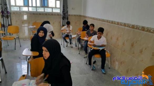دروس إضافية لتلاميذ الأيتام ... بمبرة التضامن السادسة في قضاء الشطرة [مصور]