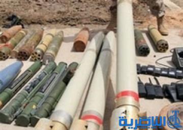 ضبط 11صاروخ نوع كراد في احد المنازل بمدينة الناصرية