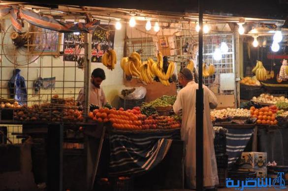 بالصور : ليالي سوق الشيوخ وشوارعها المضيئات