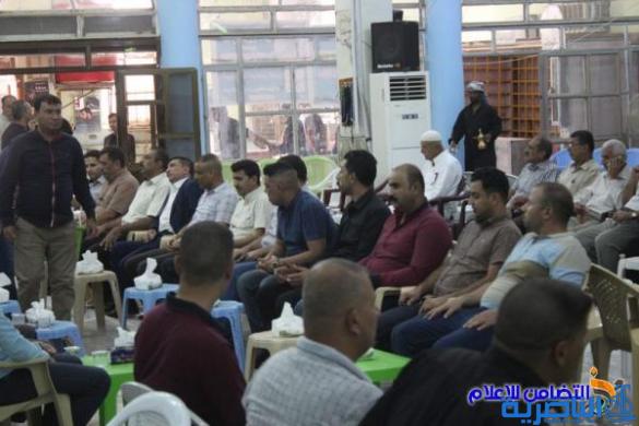 بالصور: جمعية التضامن الإسلامي تُقيم مجلس فاتحة لفقيدها الراحل الشيخ احمد ظاهر الشويلي