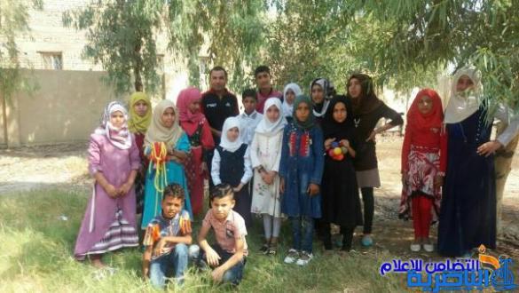  بالصور: وفد من مكتب مبرات التضامن يزور المبرة الثالثة في الجبايش لمتابعة برنامجها الصيفي‎