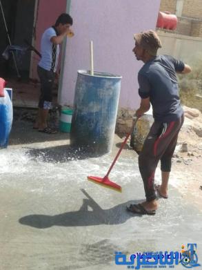 مدرسة التضامن التاسعة للأيتام تنظم حملة تنظيف استعدادا لبدء العام الدراسي الجديد - مصور-‎
