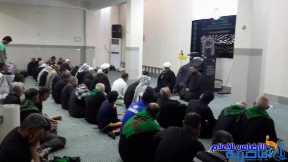 بالصور...من حسينية أهالي الناصرية في كربلاء صبيحة يوم أربعينية الامام الحسين (ع)وأستقبال الزوار من اهالي تلعفروناحية بشير