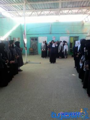 الصور: متوسطة التضامن الأولى للبنات تحتفل بالمولد النبوي الشريف‎