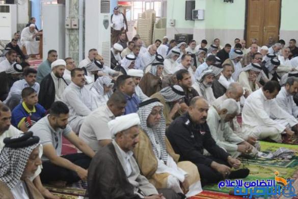 صلاة الجمعة في مدينة الناصرية - تقرير صوتي مصور - 