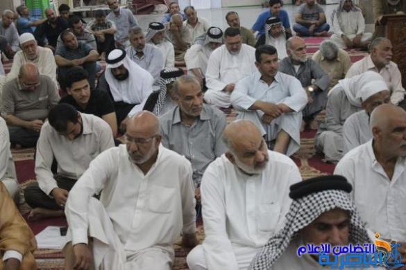 صلاة الجمعة في مدينة الناصرية - تقرير صوتي مصور - 