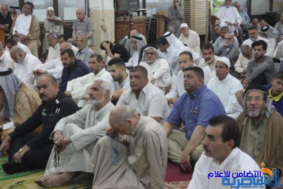 صلاة الجمعة في مدينة الناصرية - تقرير صوتي مصور - 