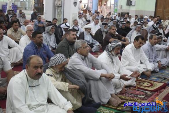 التغطية الإعلامية لإقامة صلاة الجمعة بجامع الشيخ عباس الكبير وسط الناصرية