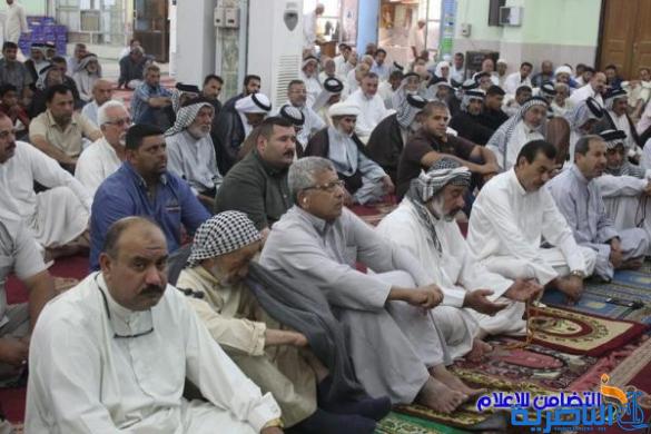 التغطية الإعلامية لإقامة صلاة الجمعة بجامع الشيخ عباس الكبير وسط الناصرية