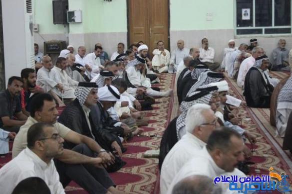التغطية الإعلامية لإقامة صلاة الجمعة بجامع الشيخ عباس الكبير وسط الناصرية