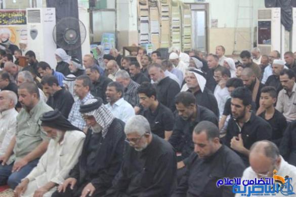 بالصور:صلاة الجمعة في مدينة الناصرية 