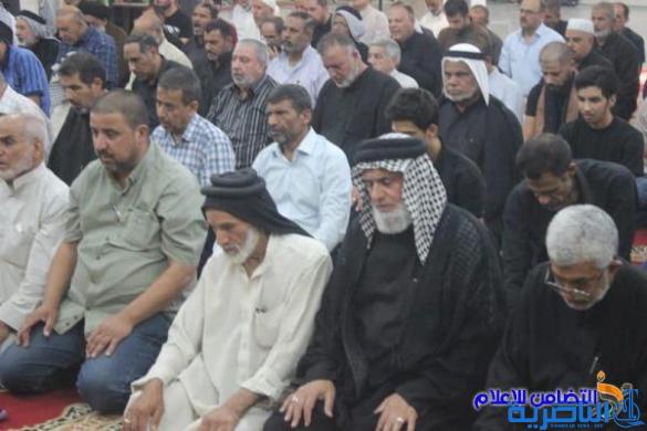 بالصور:صلاة الجمعة في مدينة الناصرية 