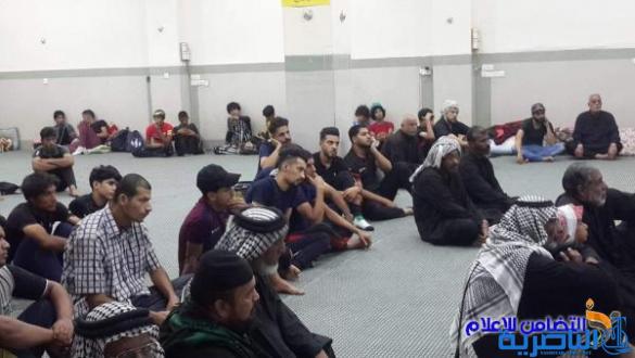 بالصور:حسينية أهالي الناصرية في كربلاء تقدم الخدمات للزائرين وتقيم مجلس الفتحة على روح خادم الحسين (ع) الحاج شاكر كاطع(ابو محمود)