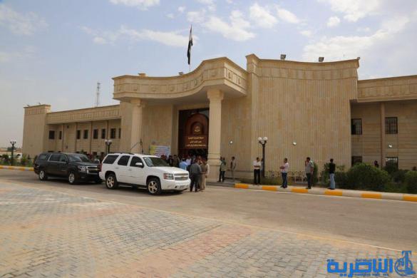 محافظ ذي قار يشارك في حفل افتتاح قصر القضاء في الناصرية ، ويدعو الى توسيع دائر نشر الثقافة القانونية بين المواطنين