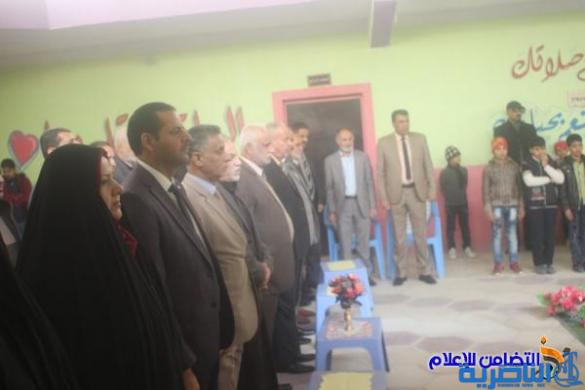 مبرة التضامن للأيتام في سوق الشيوخ تحتفل بافتتاح ملعب مدرسي وحديقة لتلاميذها