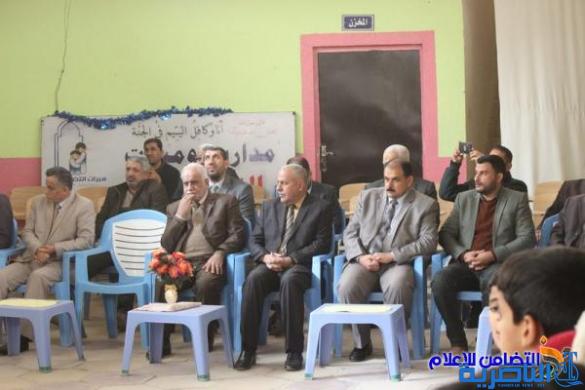 مبرة التضامن للأيتام في سوق الشيوخ تحتفل بافتتاح ملعب مدرسي وحديقة لتلاميذها