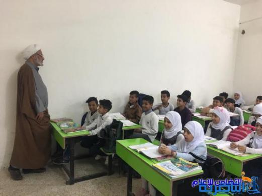 المشرف العام لمبرات التضامن ..يـزور مبرة التضامن الأولى للأيتام في الناصرية ويحث على رفع المستوى العلمي للتلامـيذ