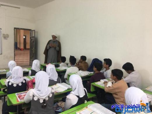 المشرف العام لمبرات التضامن ..يـزور مبرة التضامن الأولى للأيتام في الناصرية ويحث على رفع المستوى العلمي للتلامـيذ