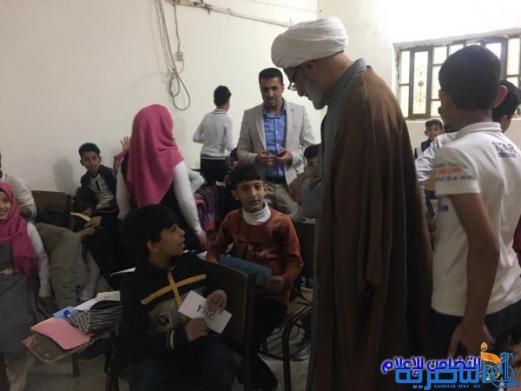 المشرف العام لمبرات التضامن ..يـزور مبرة التضامن الأولى للأيتام في الناصرية ويحث على رفع المستوى العلمي للتلامـيذ