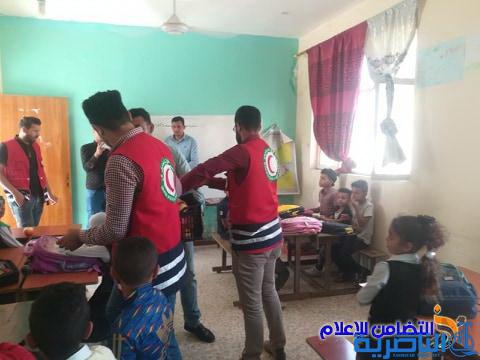 مبرة التضامن التاسعة للأيتام تشهد زيارة عدد من وجهاء وأبناء قضاء الفهود‎