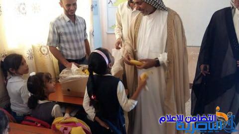 مبرة التضامن التاسعة للأيتام تشهد زيارة عدد من وجهاء وأبناء قضاء الفهود‎