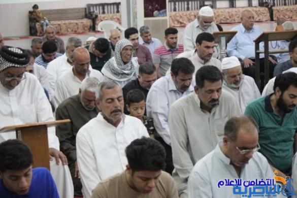 صلاة الجمعة في مدينة الناصرية - تقرير صوتي مصور - 