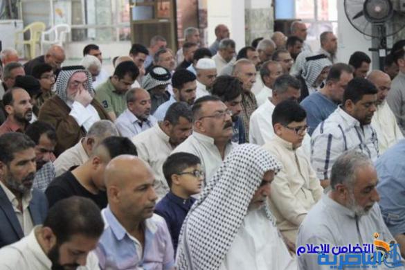 صلاة الجمعة في مدينة الناصرية - تقرير صوتي مصور - 