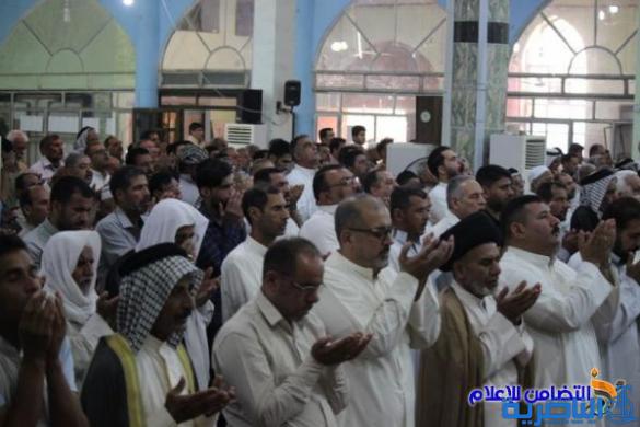 صلاة الجمعة في مدينة الناصرية - تقرير صوتي مصور -