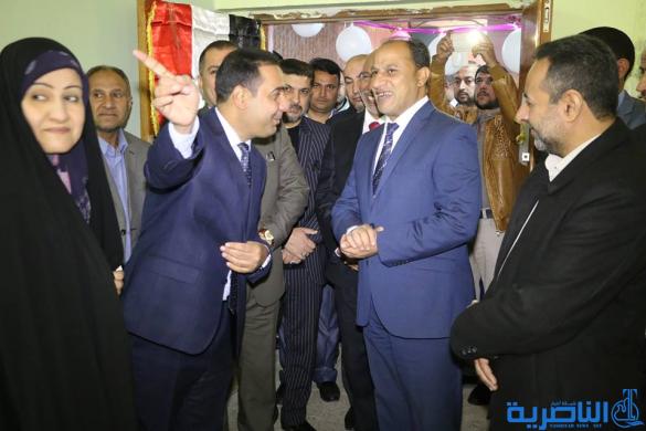 محافظ ذي قار يفتتح قسم التخدير في معهد الصحة العالي - تقرير مصور -