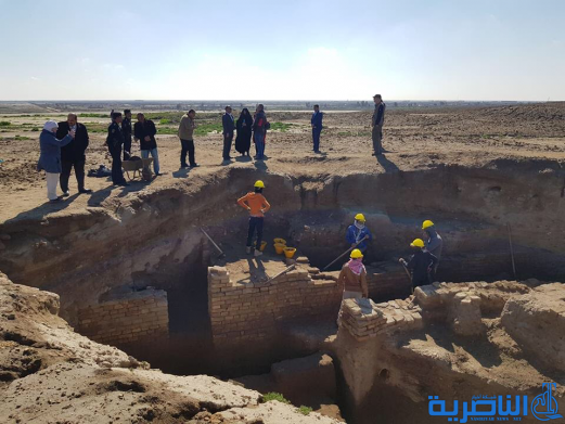 الناصري يتفقد موقع عمل البعثة الامريكية في مدينة اور الاثرية ويدعو وزارة الثقافة لدعم البعثات التنقيبية