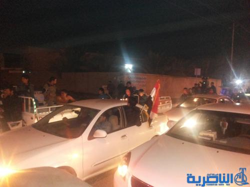 الجماهير الرياضية في الرفاعي تحتفي بكاس اسيا - تقرير مصور - 